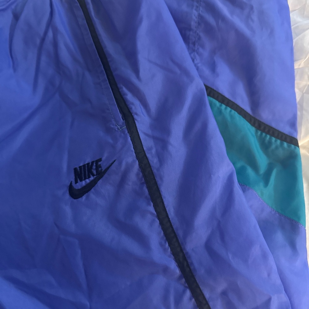 Nike Blue Joggers with Teal Accents - Picture 2 of 8